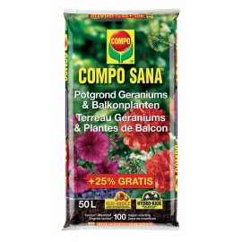 TERREAU GERANIUMS & PLANTES DE BALCONS 