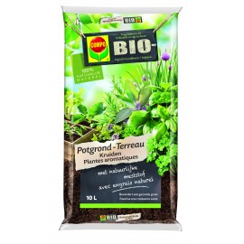 TERREAU BIO POUR PLANTES AROMATIQUES