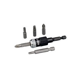 COFFRET DE VISSAGE 6 PIECES AVEC UN PORTE EMBOUT