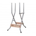 Chevalet multi-bûches pliable